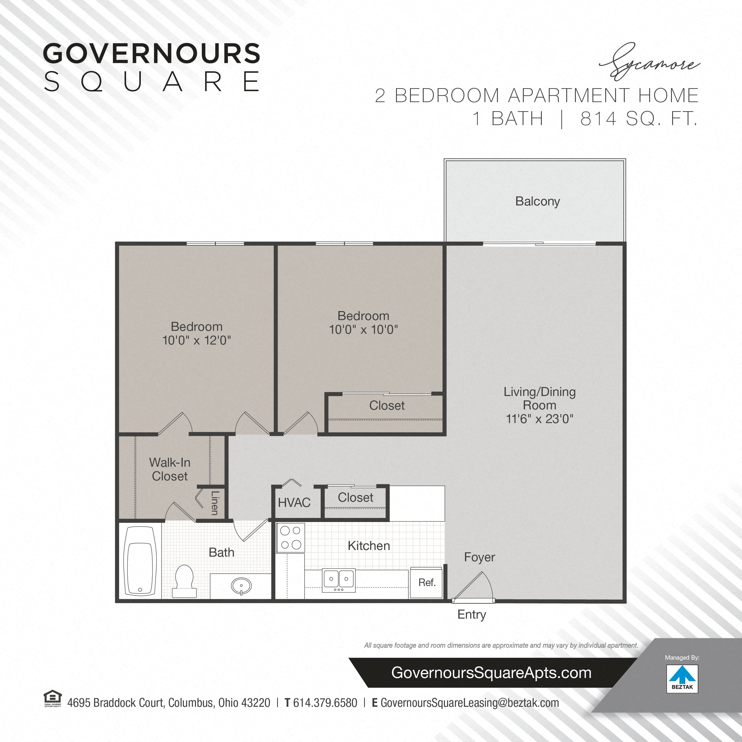 Sycamore floor plan